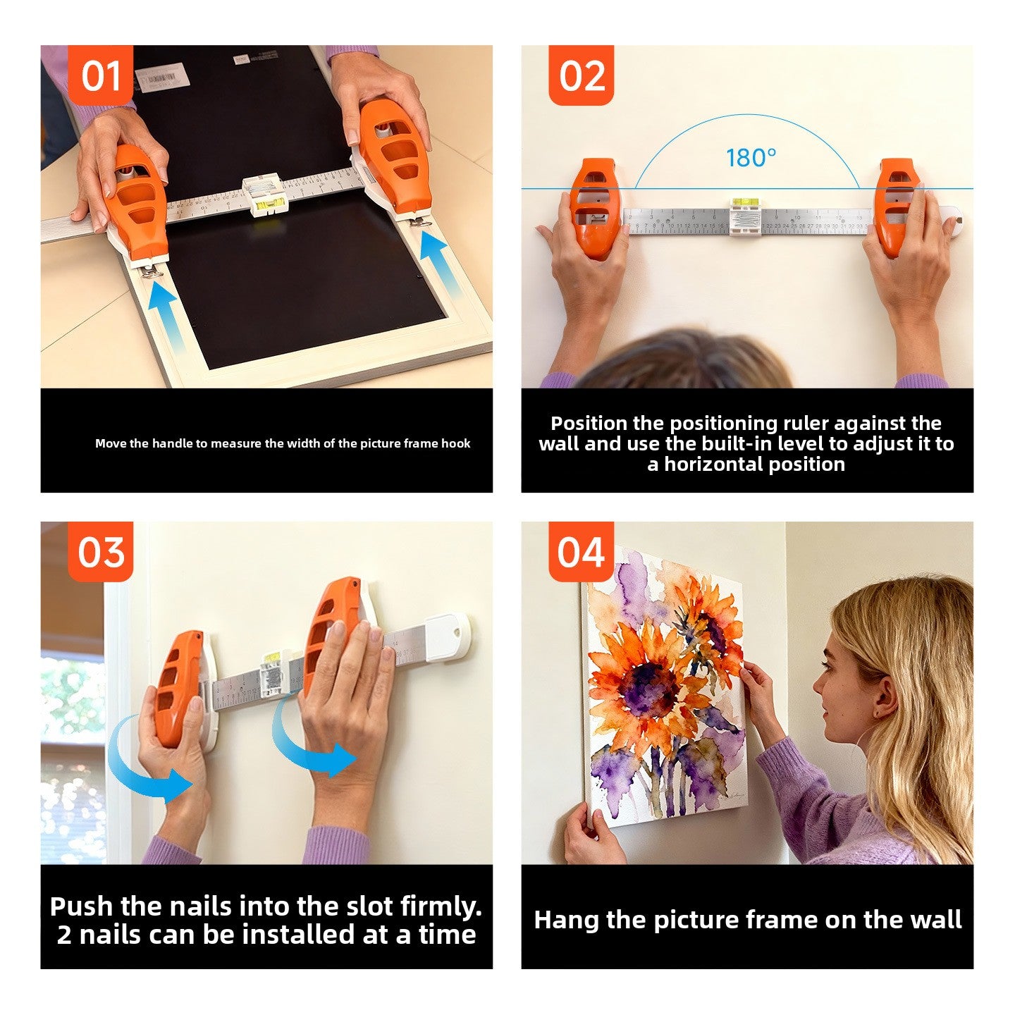 WallSnap Precision Picture Hanging Tool